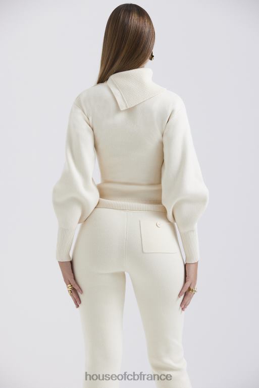 House of CB pull en cachemire mélangé crème adelita N888H655 vêtements