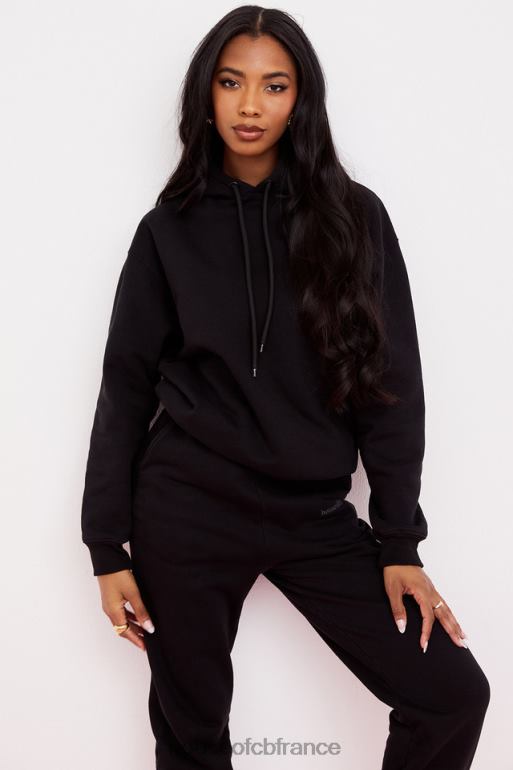 House of CB sweat à capuche oversize à encre halo N888H765 vêtements