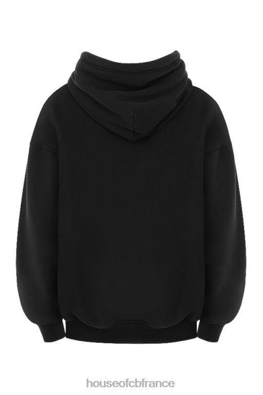 House of CB sweat à capuche oversize à encre halo N888H765 vêtements