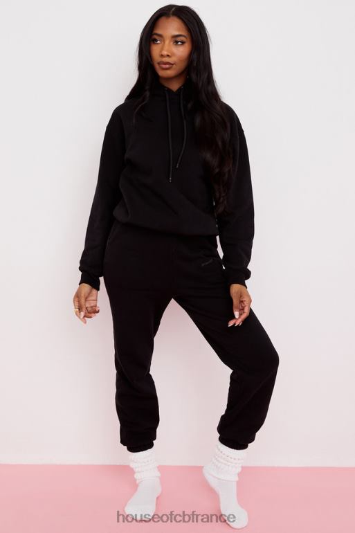 House of CB sweat à capuche oversize à encre halo N888H765 vêtements