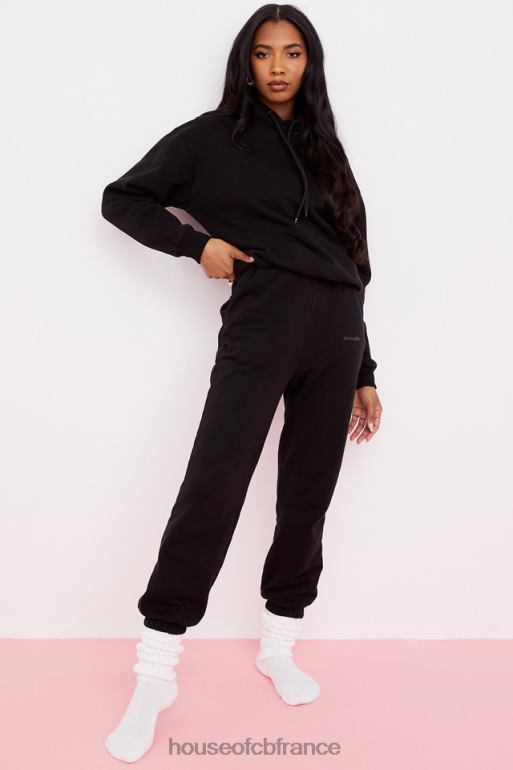 House of CB sweat à capuche oversize à encre halo N888H765 vêtements