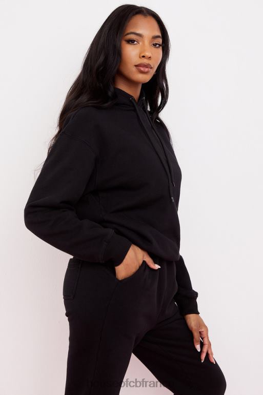 House of CB sweat à capuche oversize à encre halo N888H765 vêtements