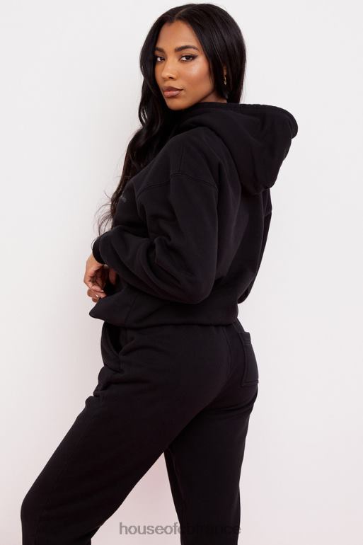 House of CB sweat à capuche oversize à encre halo N888H765 vêtements