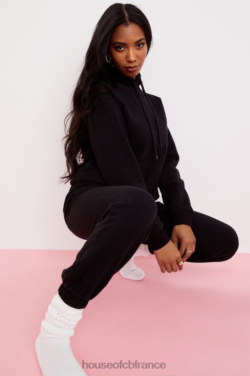 House of CB sweat à capuche oversize à encre halo N888H765 vêtements