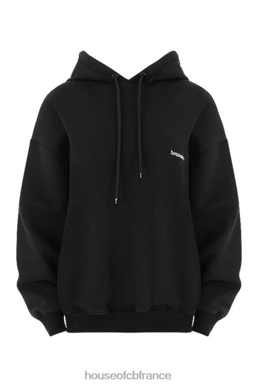 House of CB sweat à capuche oversize à encre halo N888H765 vêtements