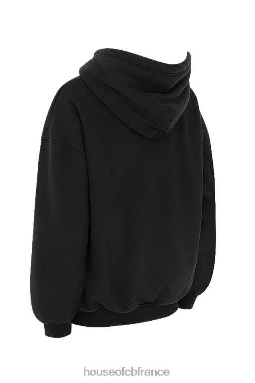 House of CB sweat à capuche oversize à encre halo N888H765 vêtements