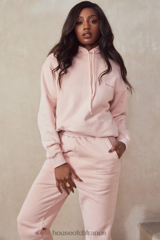 House of CB sweat à capuche oversize halo blush N888H763 vêtements