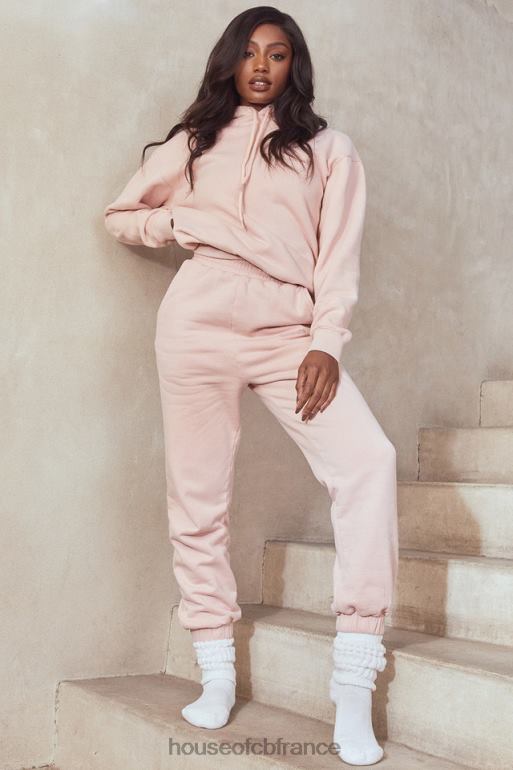 House of CB sweat à capuche oversize halo blush N888H763 vêtements