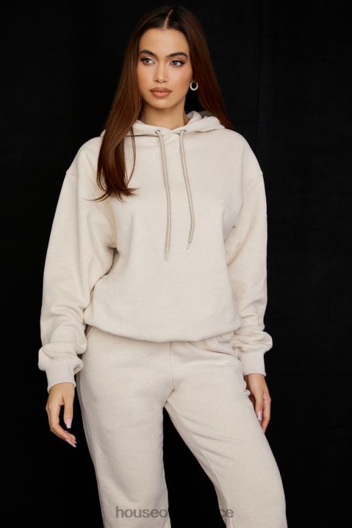 House of CB sweat à capuche oversize halo à l\'avoine N888H735 vêtements