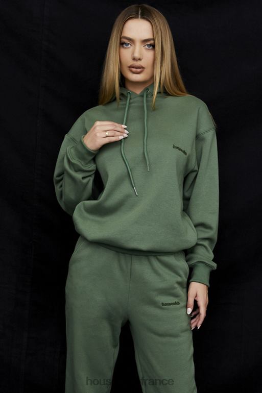 House of CB sweat à capuche oversize halo mousse N888H728 vêtements