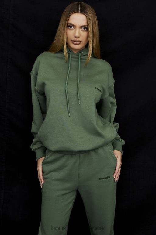 House of CB sweat à capuche oversize halo mousse N888H728 vêtements