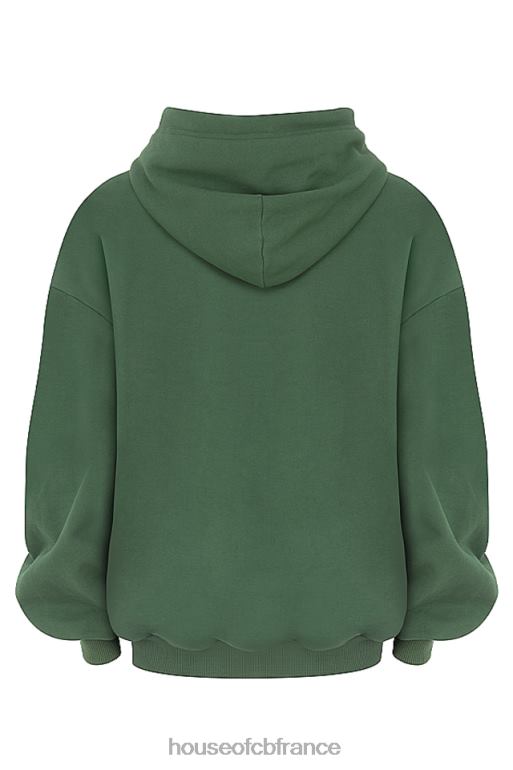 House of CB sweat à capuche oversize halo mousse N888H728 vêtements