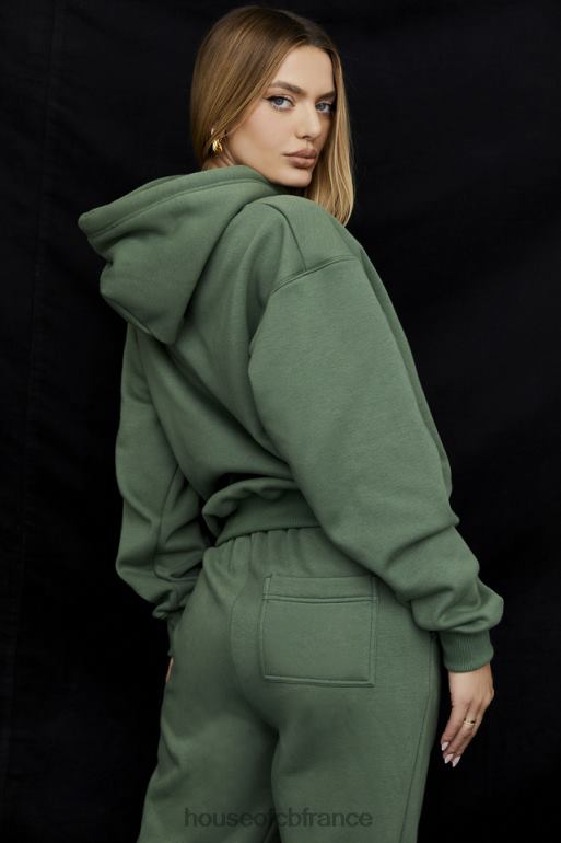 House of CB sweat à capuche oversize halo mousse N888H728 vêtements
