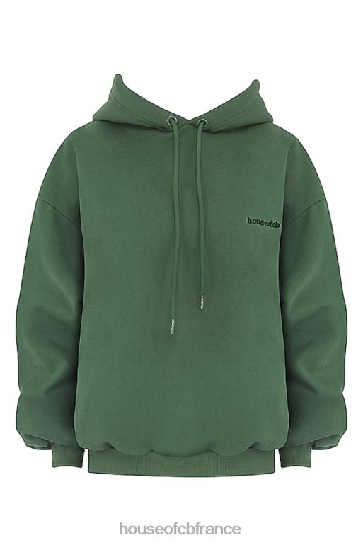 House of CB sweat à capuche oversize halo mousse N888H728 vêtements