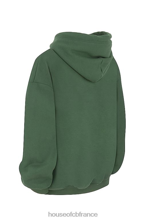 House of CB sweat à capuche oversize halo mousse N888H728 vêtements