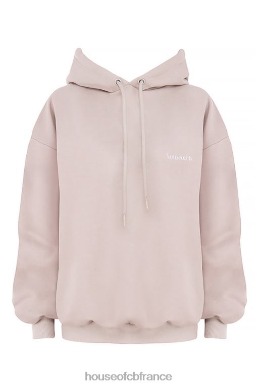 House of CB sweat à capuche oversize halo stone N888H793 vêtements