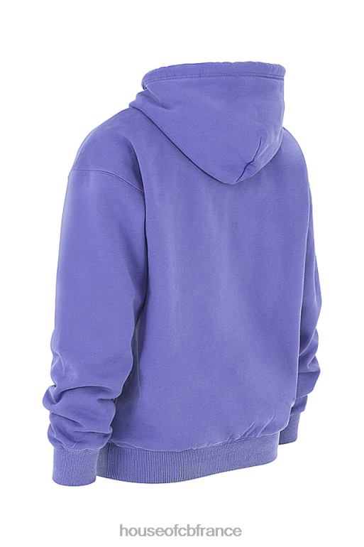 House of CB sweat à capuche oversize violet halo N888H727 vêtements