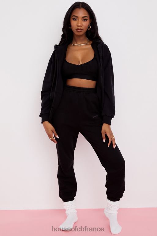 House of CB sweat à capuche zippé storm ink N888H768 vêtements