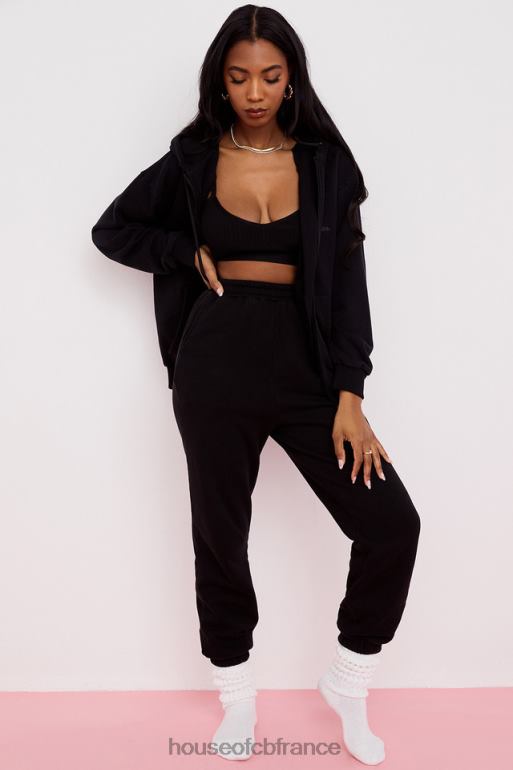 House of CB sweat à capuche zippé storm ink N888H768 vêtements