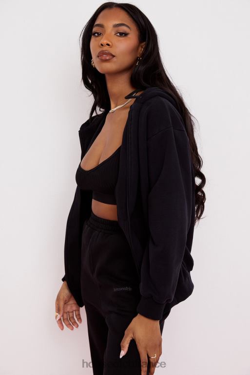 House of CB sweat à capuche zippé storm ink N888H768 vêtements