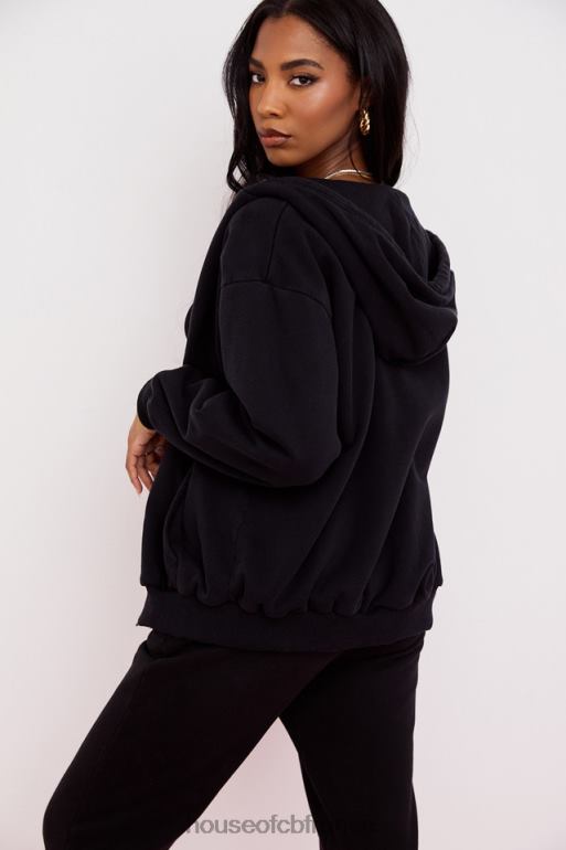 House of CB sweat à capuche zippé storm ink N888H768 vêtements