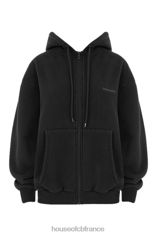 House of CB sweat à capuche zippé storm ink N888H768 vêtements