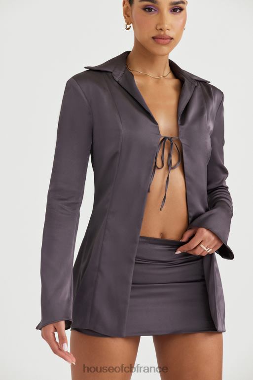 House of CB ailsa - haut ombré noué sur le devant N888H723 vêtements