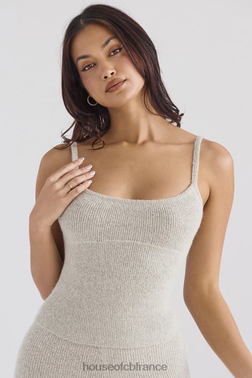 House of CB débardeur en tricot opale Rumi N888H692 vêtements