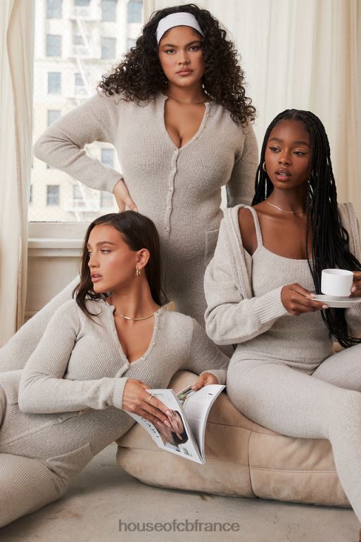 House of CB débardeur en tricot opale Rumi N888H692 vêtements