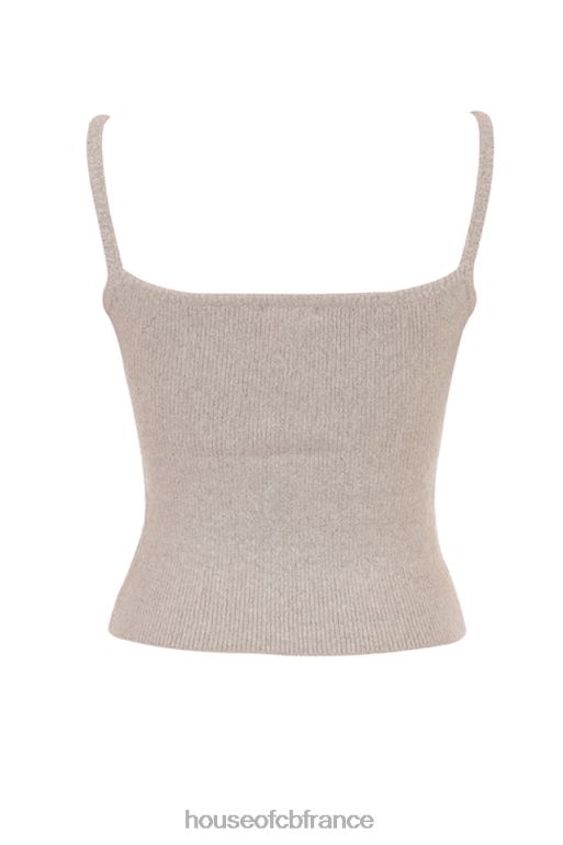 House of CB débardeur en tricot opale Rumi N888H692 vêtements