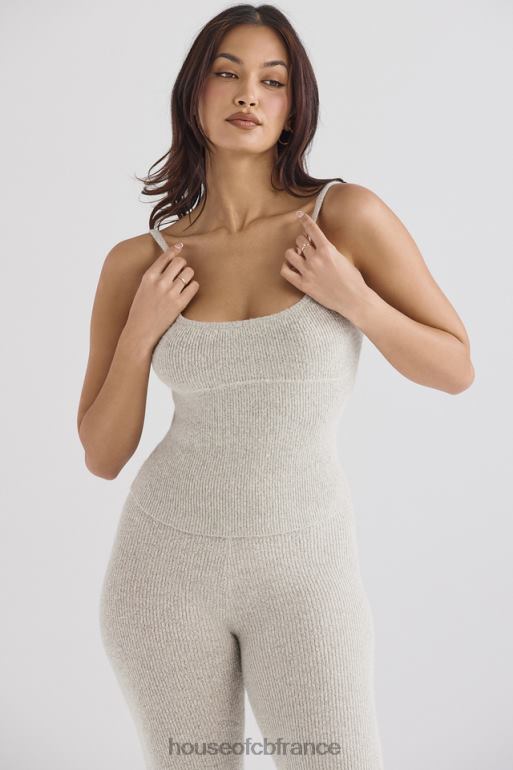House of CB débardeur en tricot opale Rumi N888H692 vêtements