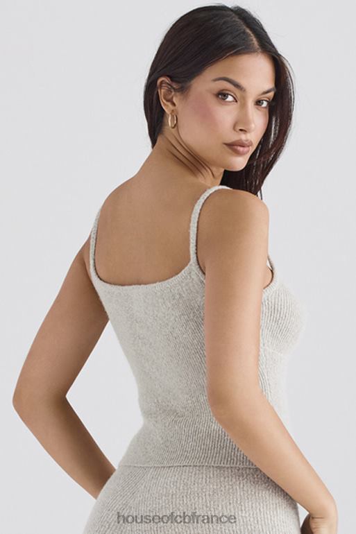 House of CB débardeur en tricot opale Rumi N888H692 vêtements