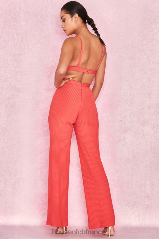 House of CB jae - haut brassière bandage corail N888H819 vêtements