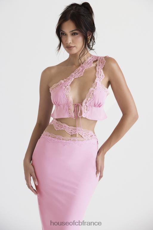House of CB lorena - haut court fluide rose N888H711 vêtements
