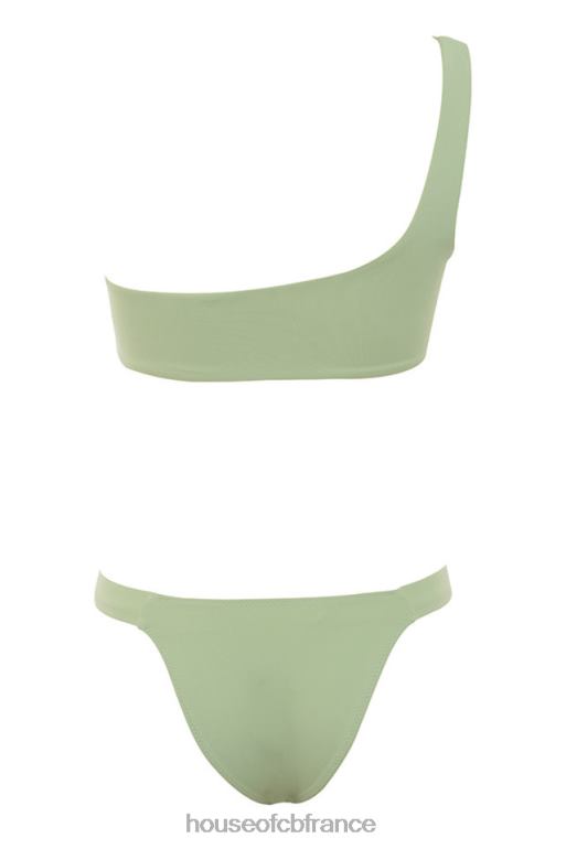 House of CB bikini asymétrique à une épaule antonio sage N888H1245 vêtements