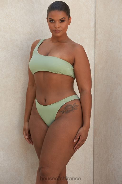 House of CB bikini asymétrique à une épaule antonio sage N888H1245 vêtements