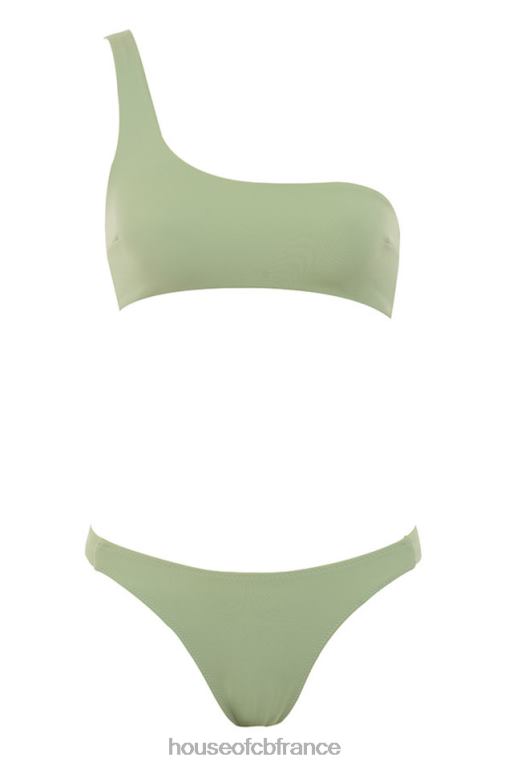 House of CB bikini asymétrique à une épaule antonio sage N888H1245 vêtements