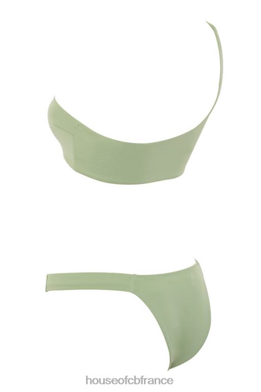 House of CB bikini asymétrique à une épaule antonio sage N888H1245 vêtements