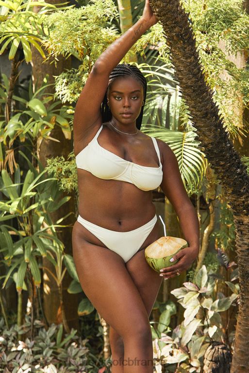 House of CB bas de bikini échancré capri vanille N888H1171 vêtements