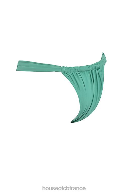 House of CB bas de bikini échancré froncé athens eucalyptus N888H1190 vêtements