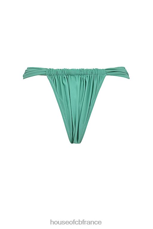 House of CB bas de bikini échancré froncé athens eucalyptus N888H1190 vêtements