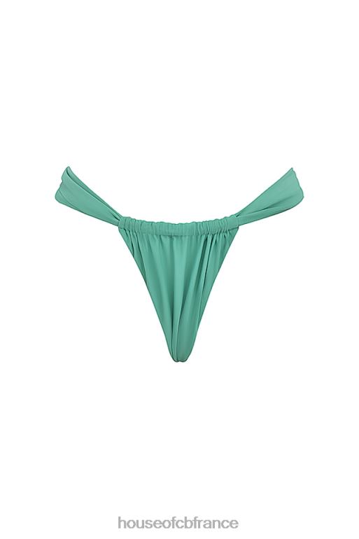 House of CB bas de bikini échancré froncé athens eucalyptus N888H1190 vêtements
