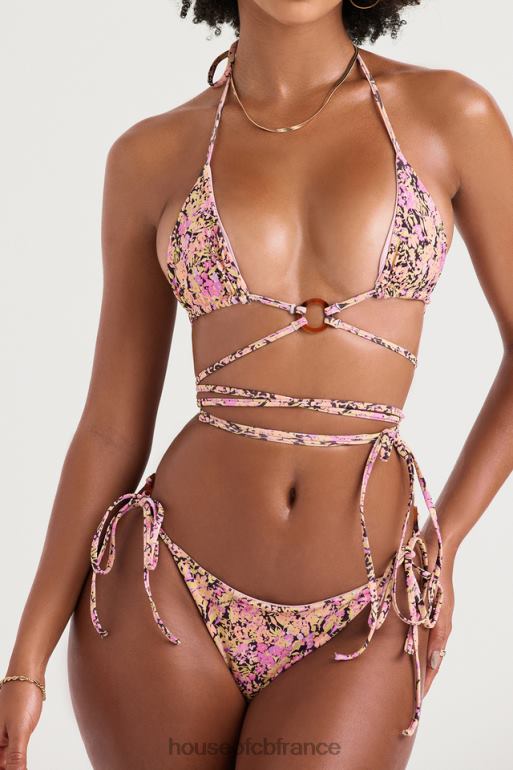 House of CB bas de bikini réversible Kos Blossom N888H1196 vêtements
