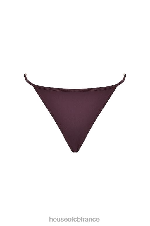 House of CB bas de bikini string cote d azur cacao N888H1179 vêtements