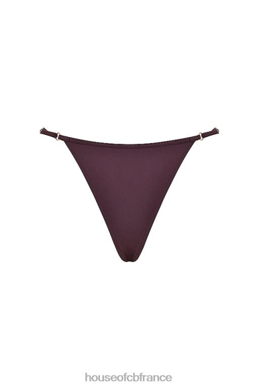 House of CB bas de bikini string cote d azur cacao N888H1179 vêtements