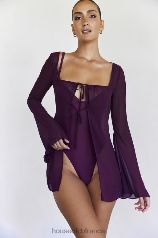 House of CB cache-maillot aux pruneaux de provence N888H1198 vêtements