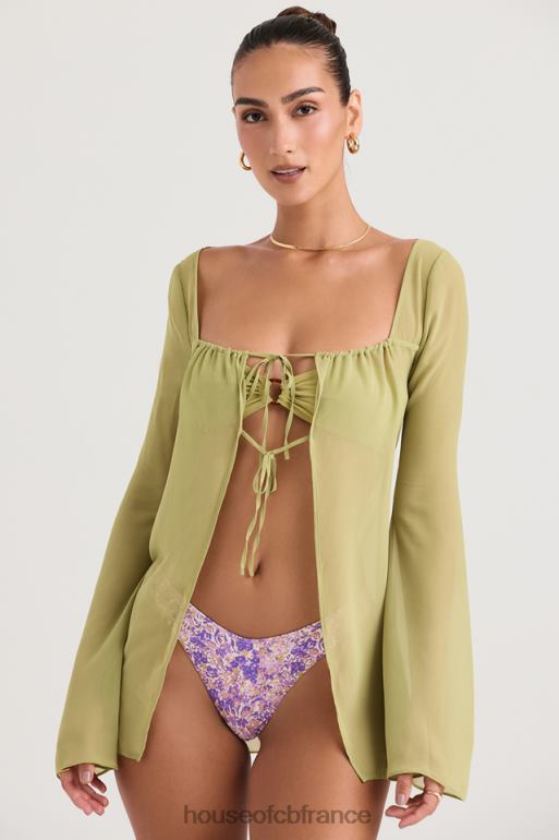 House of CB cache-maillot provence olive N888H1200 vêtements