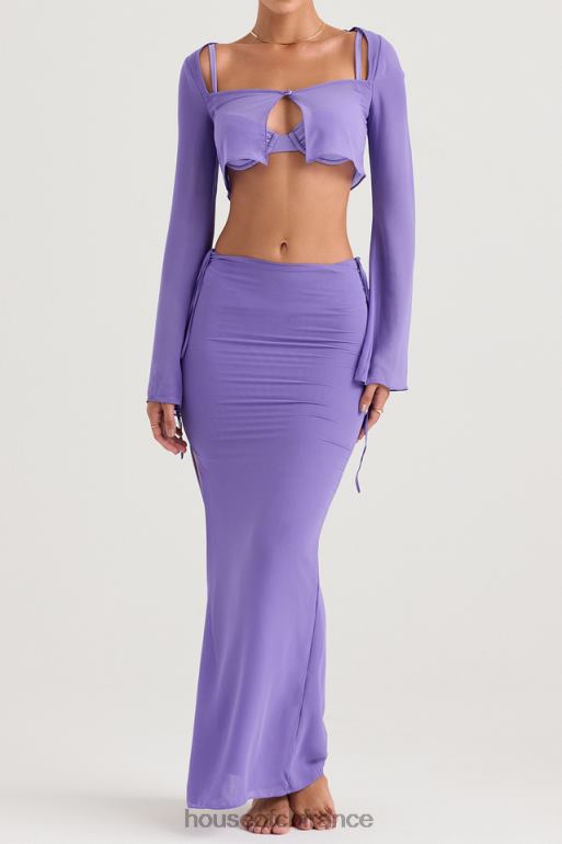 House of CB cache-maillot violet de marseille N888H1218 vêtements