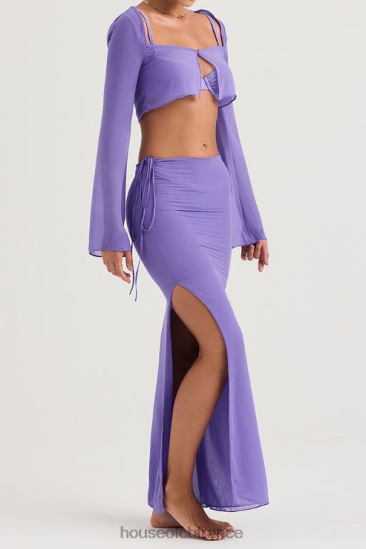 House of CB cache-maillot violet de marseille N888H1218 vêtements