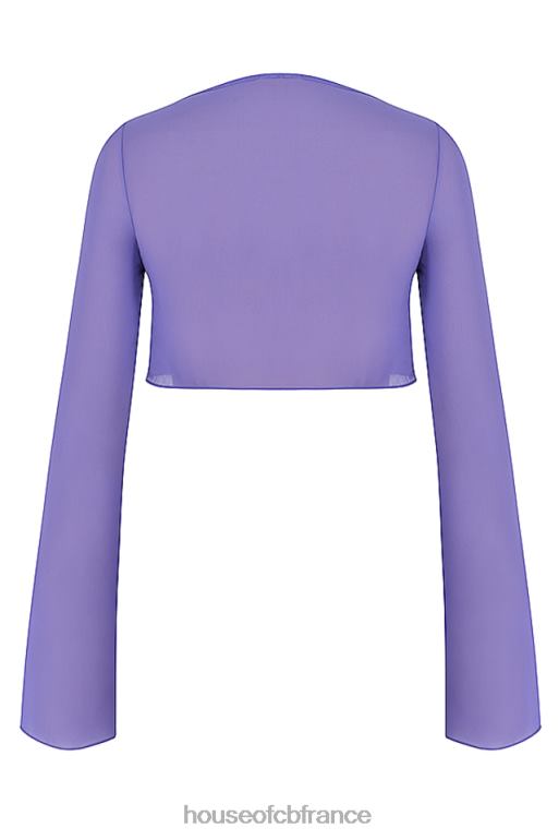 House of CB cache-maillot violet de marseille N888H1218 vêtements